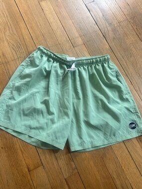 Mint Green running Shorts with Cove Logo